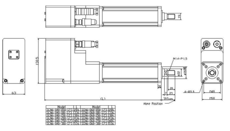 IP-67 Rod-Type Actuators – Mirai Inter-Technologies